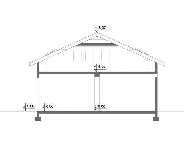Budynek garażowo-magazynowy z pom. pomocniczymi GMC30h