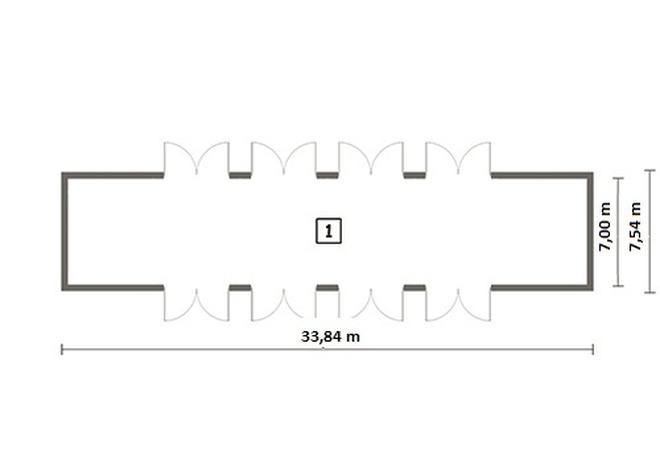 Budynek gospodarczy GMC300a