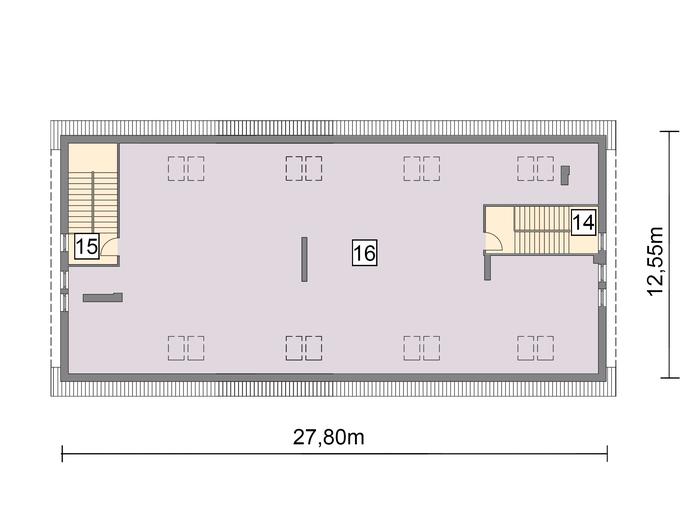 Budynek garażowo-magazynowy z pom. pomocniczymi GMC30h