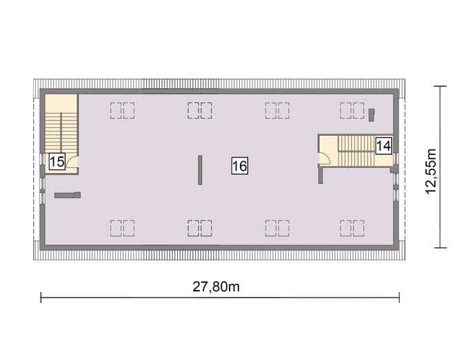 Budynek garażowo-magazynowy z pom. pomocniczymi GMC30h
