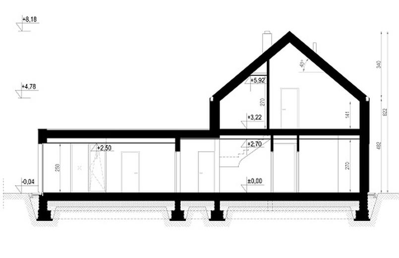 HOMEKONCEPT 100 wariant 4 (dwulokalowy)