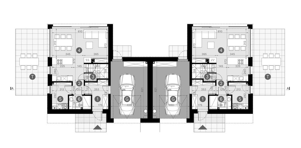 HOMEKONCEPT 101 B G1 (bliźniak)