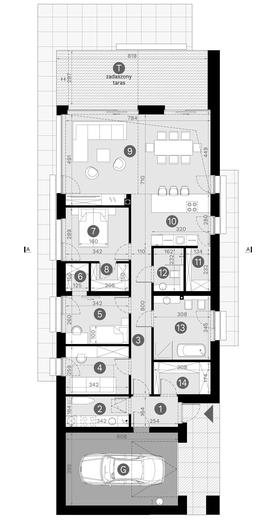 HOMEKONCEPT 117 G1 wariant 1