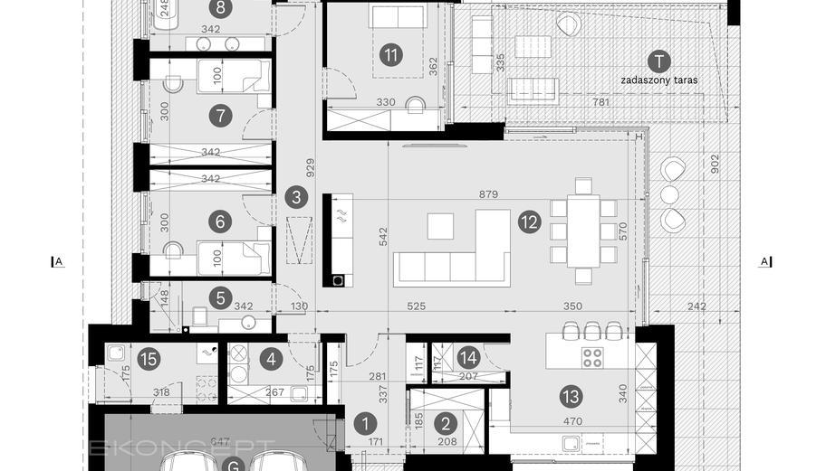 HOMEKONCEPT 126  wariant 1