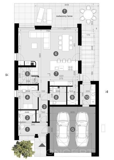 HOMEKONCEPT 130 wariant 2