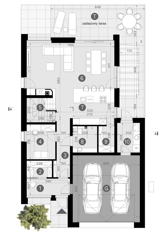 HOMEKONCEPT 130 wariant 2