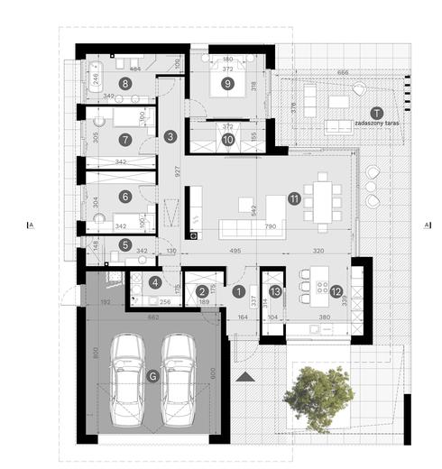 HOMEKONCEPT 138 wariant 1