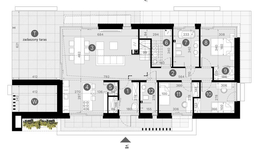 HOMEKONCEPT 144 wariant 1 HOMEKONCEPT 144 wariant 1