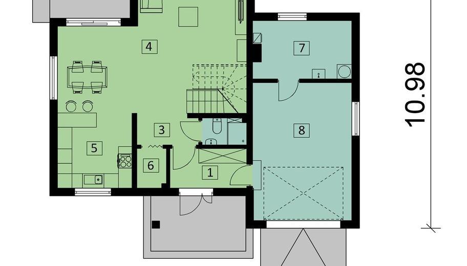 Projekt domu Ka35 Sz