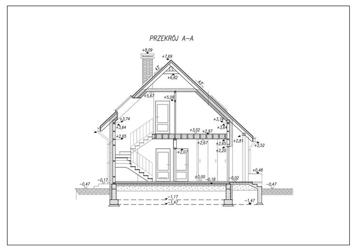 Katania 2 szkielet drewniany
