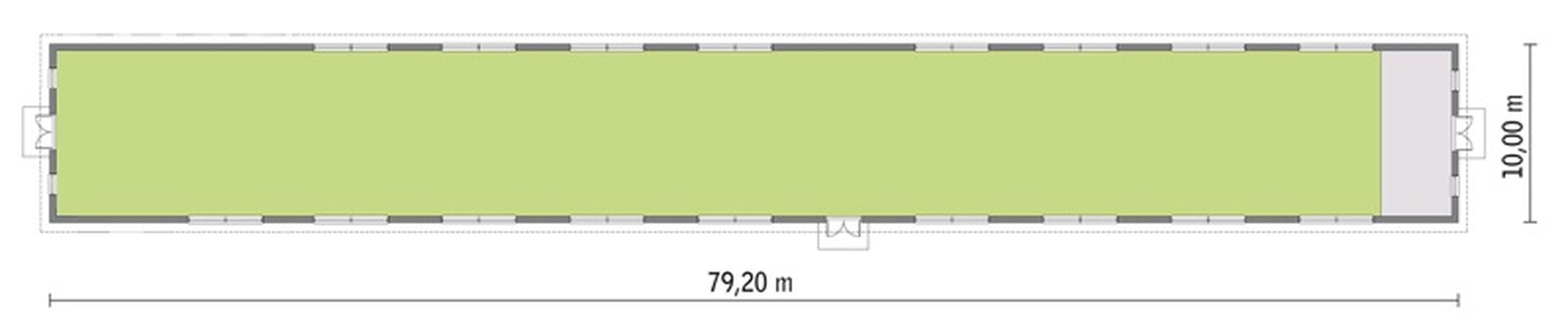 Kurnik dla 10131 sztuk brojlerów kurzych KC04