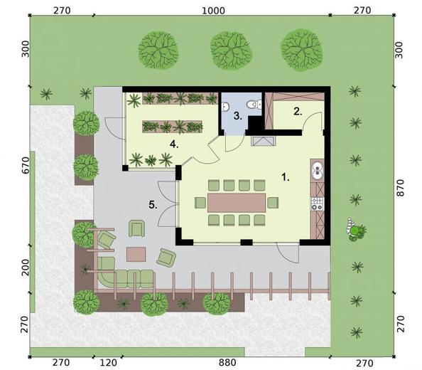 Kuchnia letnia / Budynek gospodarczy KL10