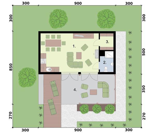 Kuchnia letnia / Budynek gospodarczy KL11