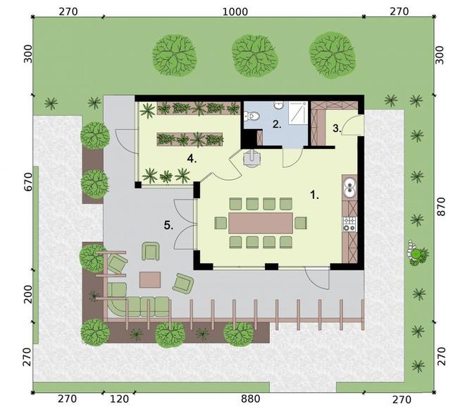 Kuchnia letnia / Budynek gospodarczy KL12