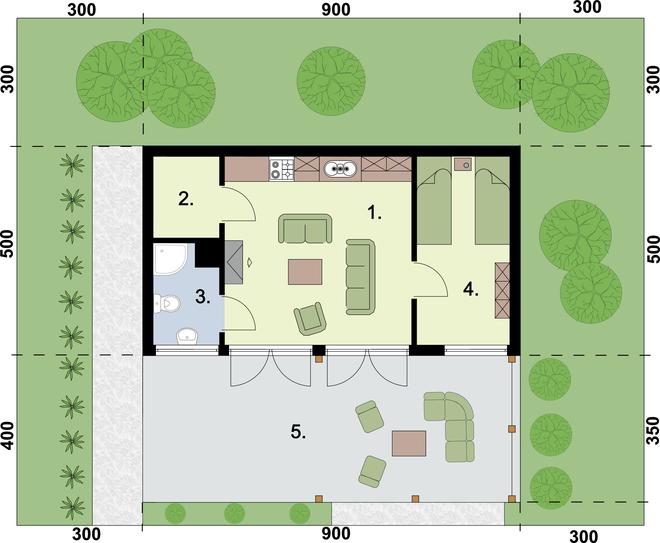 Kuchnia letnia / Budynek gospodarczy KL14