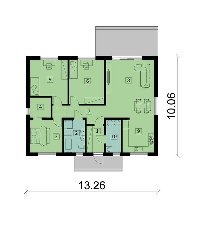 Projekt domu Ka230 Sz