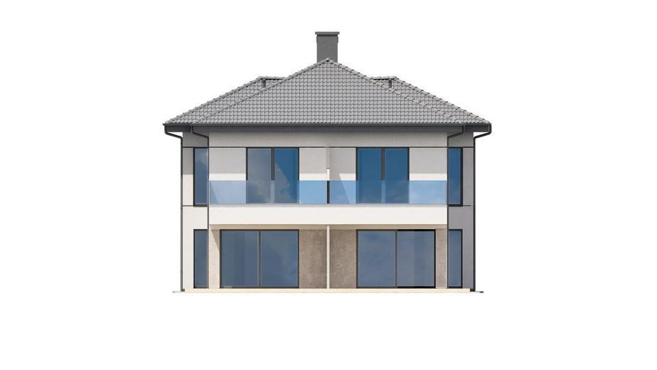 Projekt domu Ka284 (dwulokalowy / bliźniak)