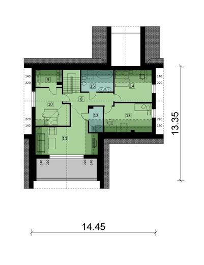 Projekt domu Ka76