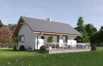 Projekt domu L-314 mur