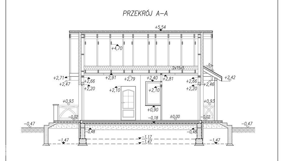 La Lora C szkielet drewniany