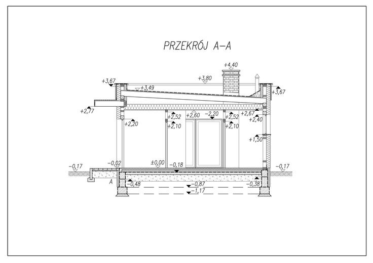 Lens C szkielet drewniany
