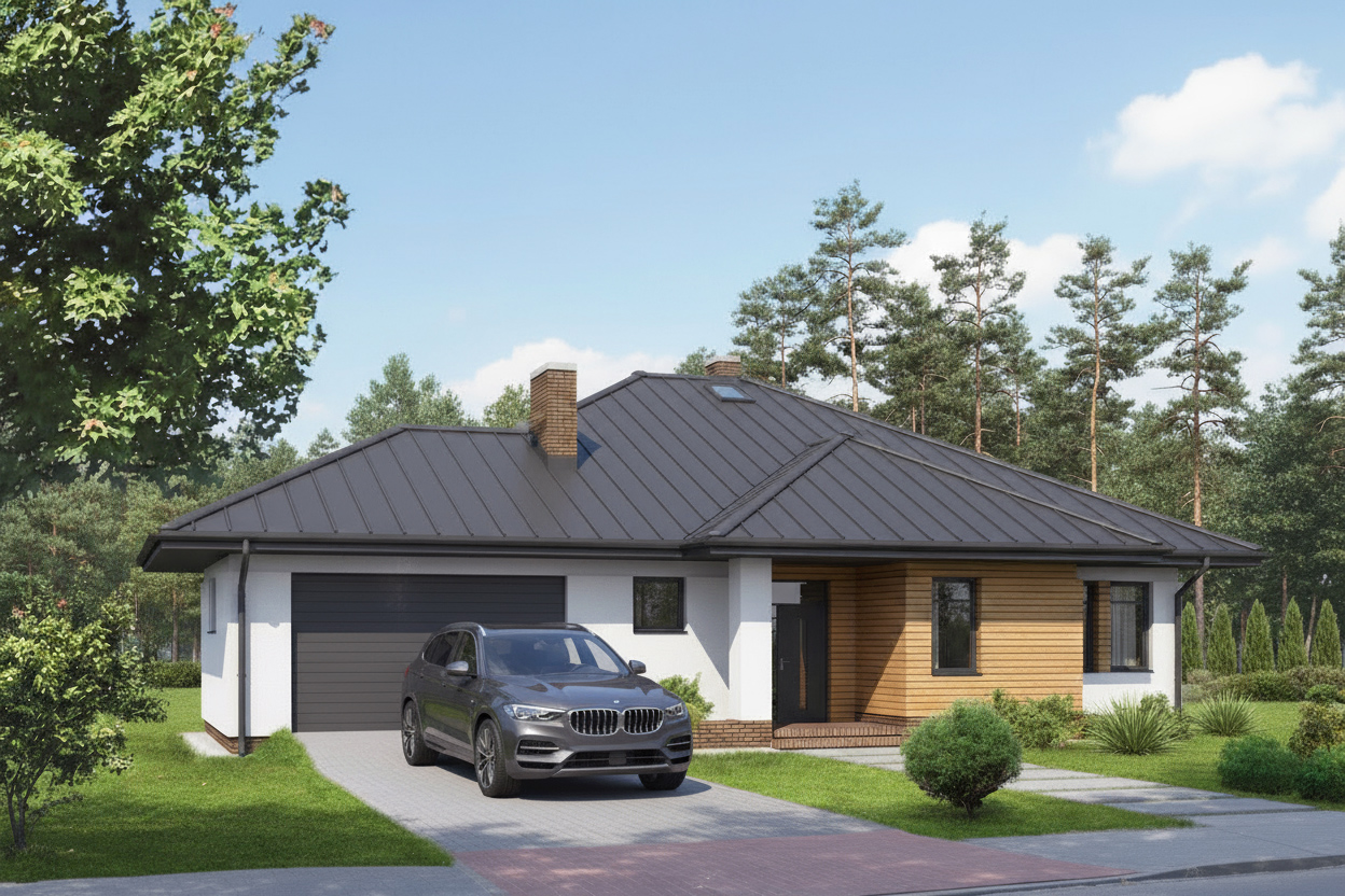 Projekt domu Murator W dobrym guście - wariant II