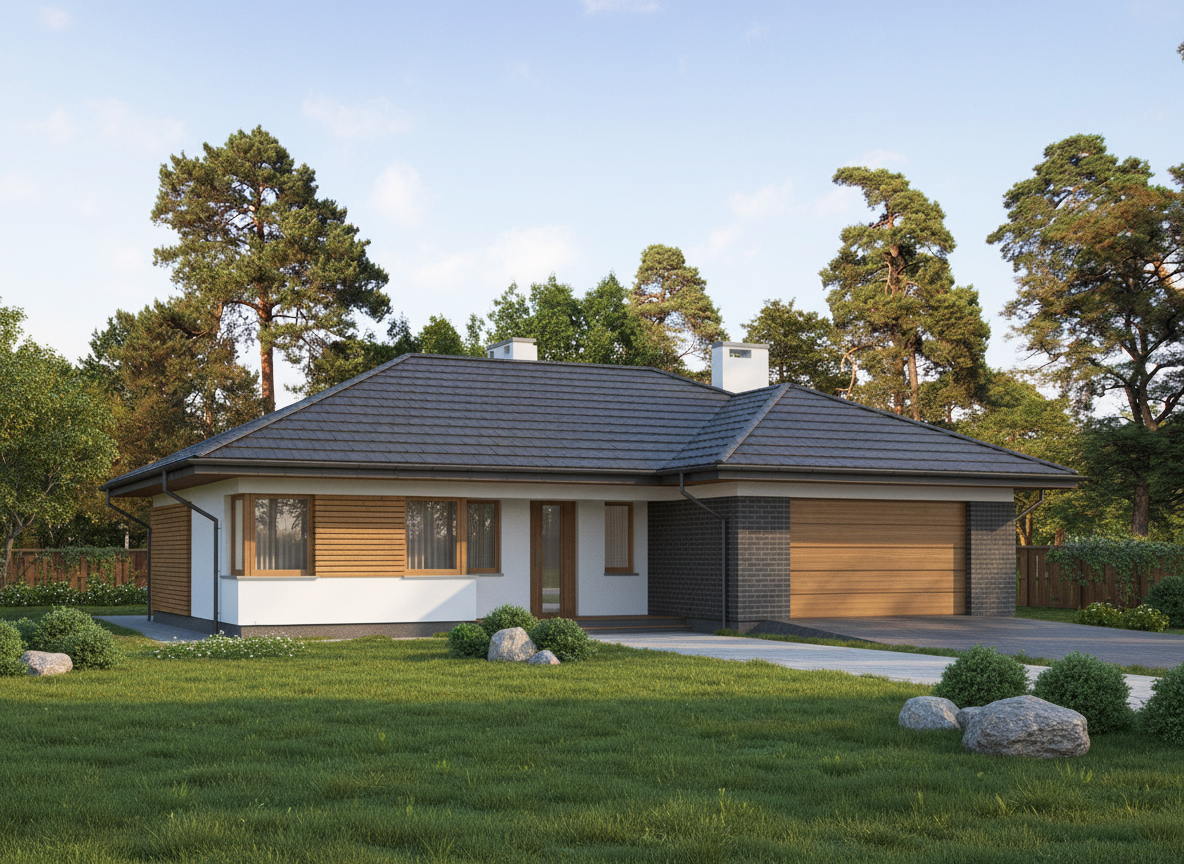 Projekt domu Murator Poranna mgła