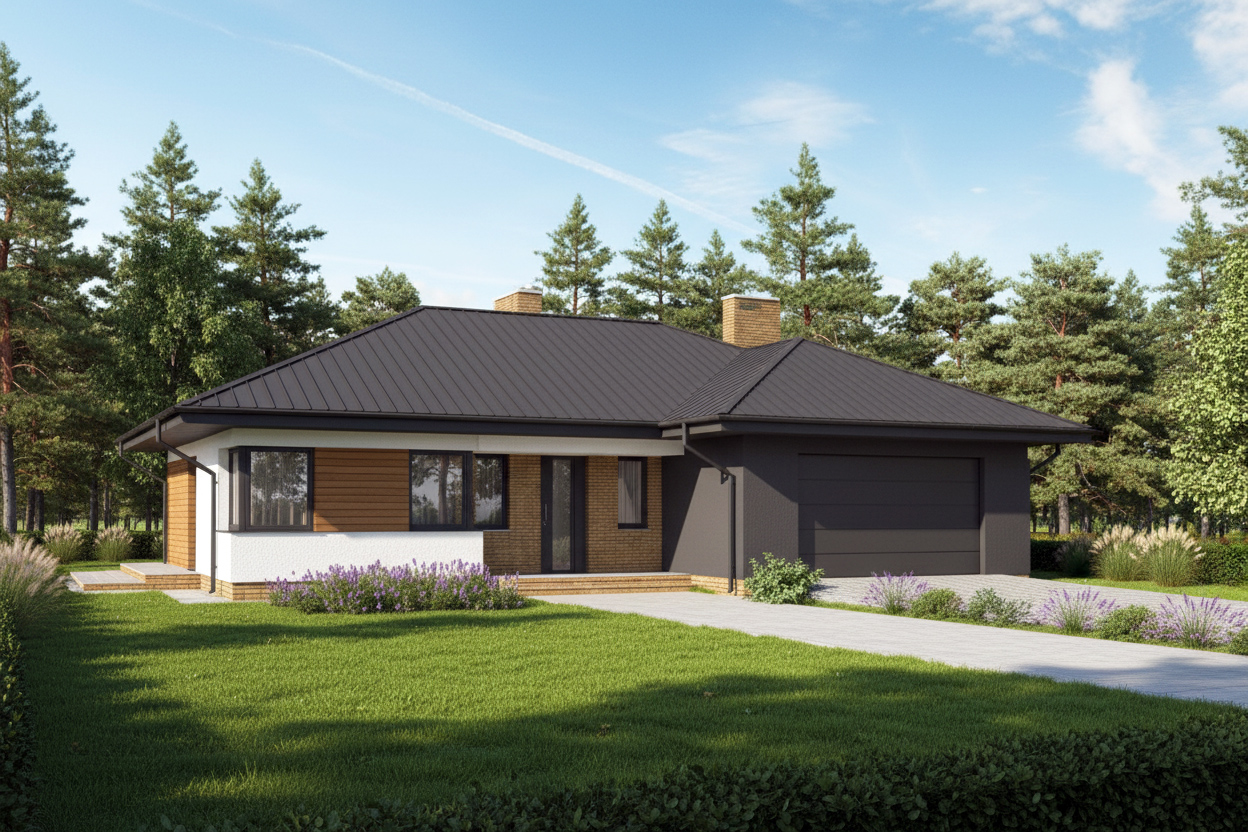 Projekt domu Murator Poranna mgła - wariant I