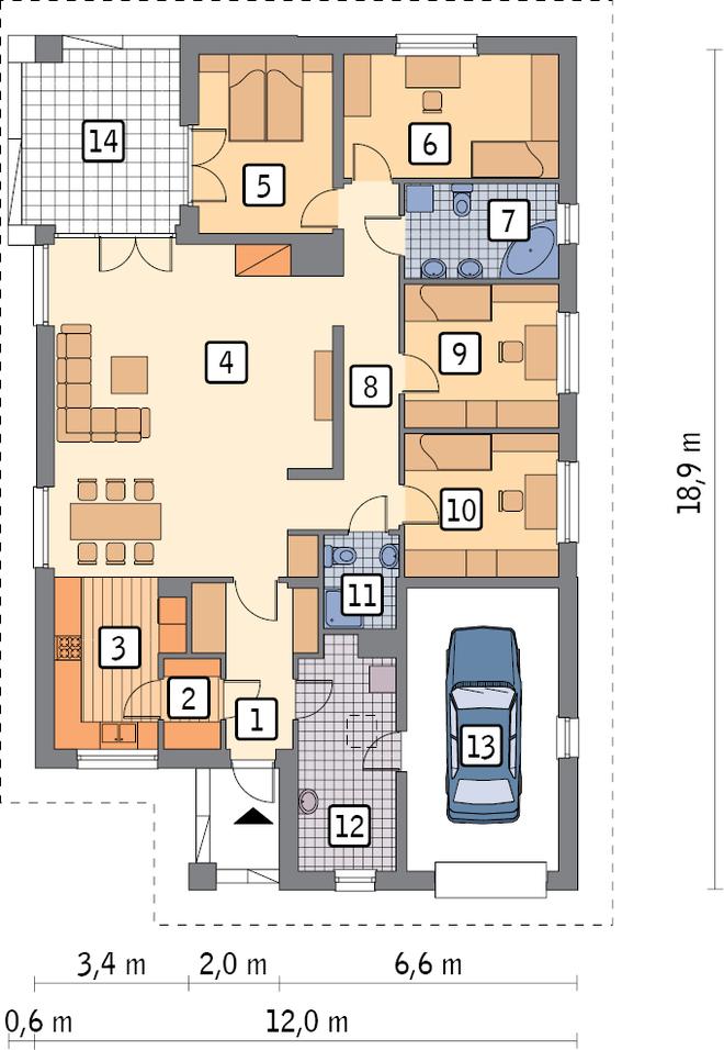 Wariantowy - wariant I (etap I)