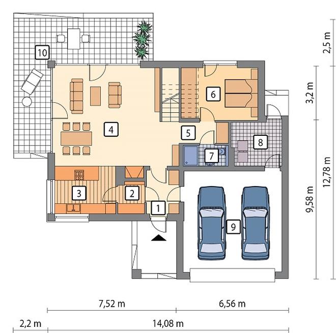 Niebywały - wariant I