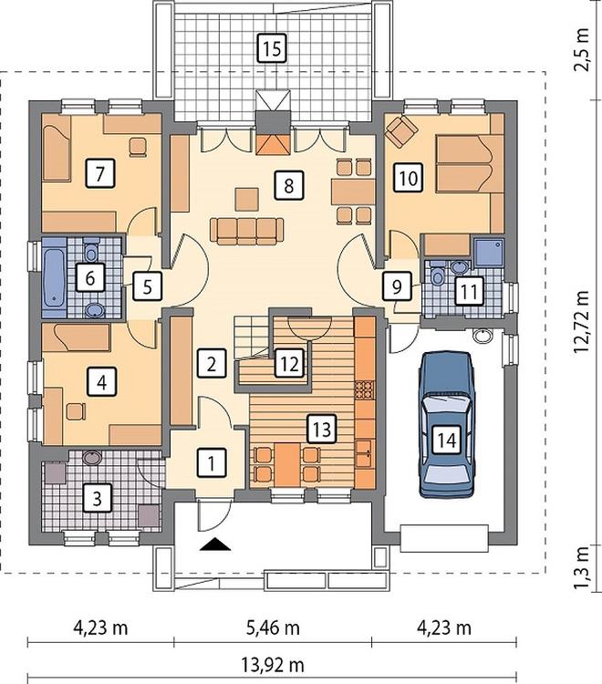 Dom dla Ciebie - wariant I