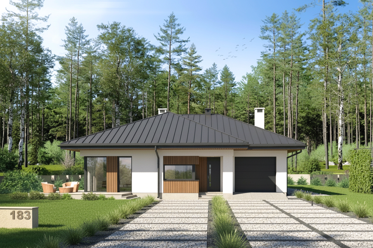 Projekt domu Murator Bajeczny widok