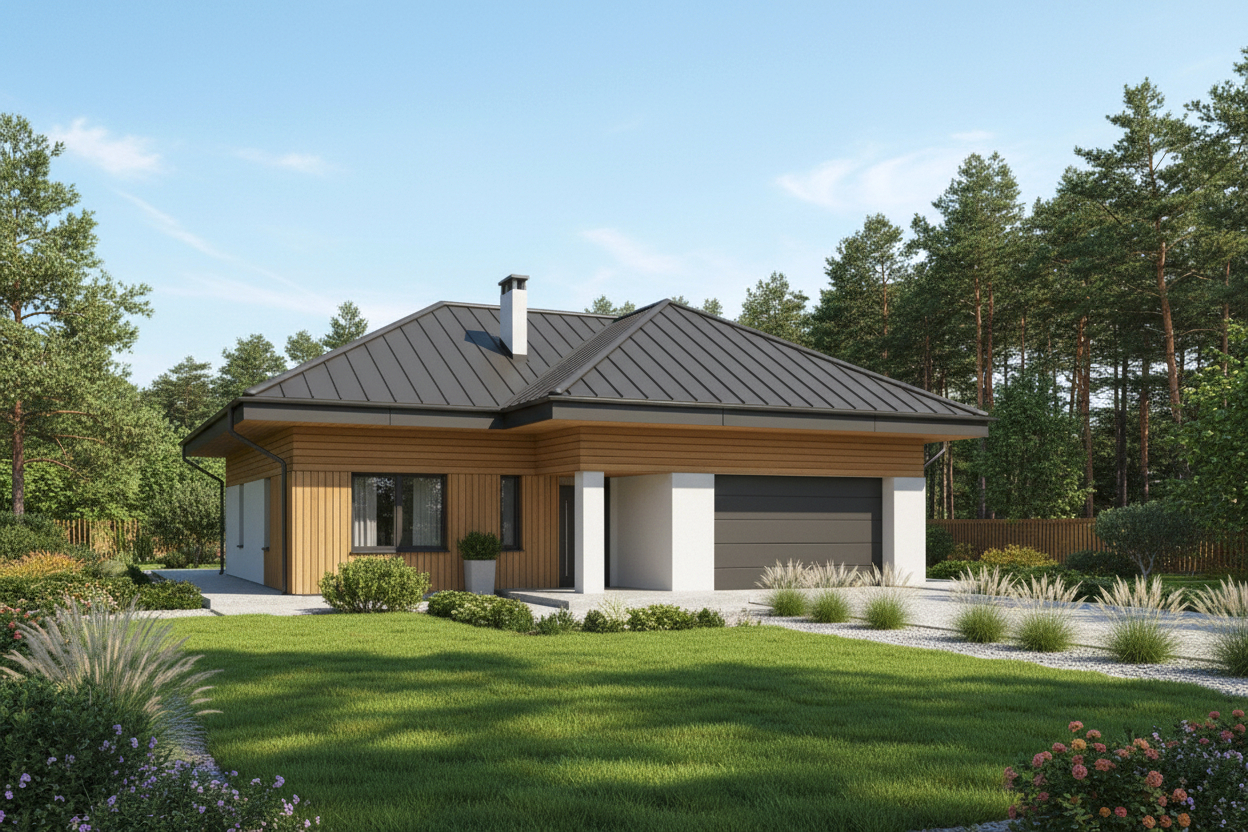 Projekt domu Murator Wrzosowe wzgórza