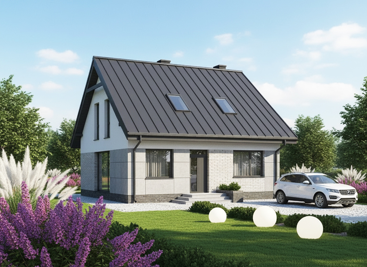 Projekt domu Murator Niezawodny - wariant II