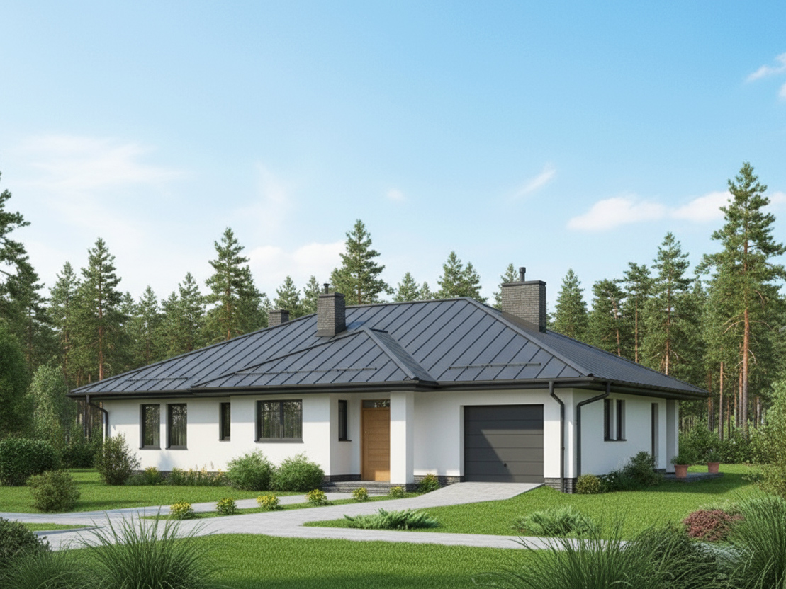 Projekt domu Murator Zielona równina