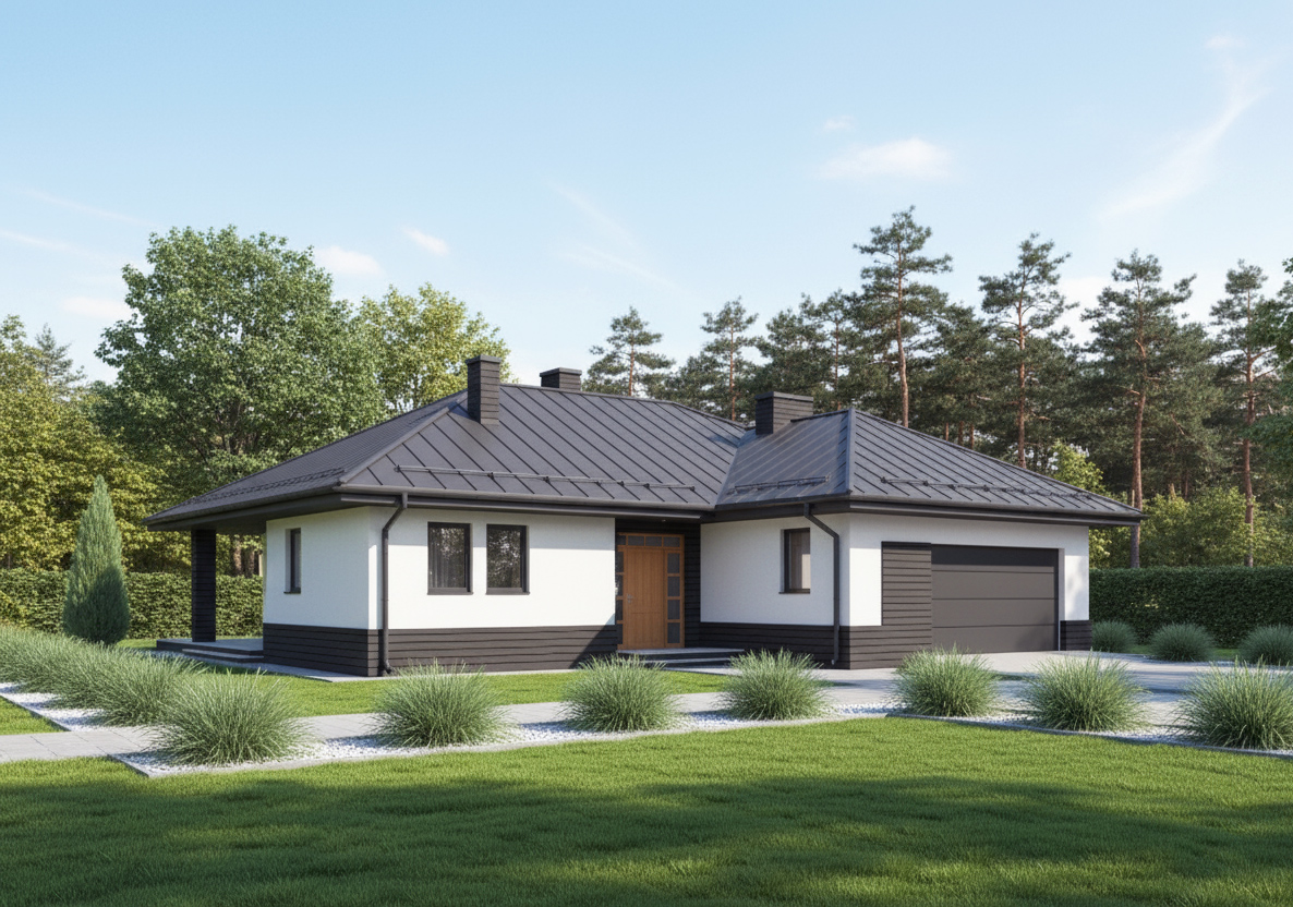 Projekt domu Murator Spokojna przystań - wariant I