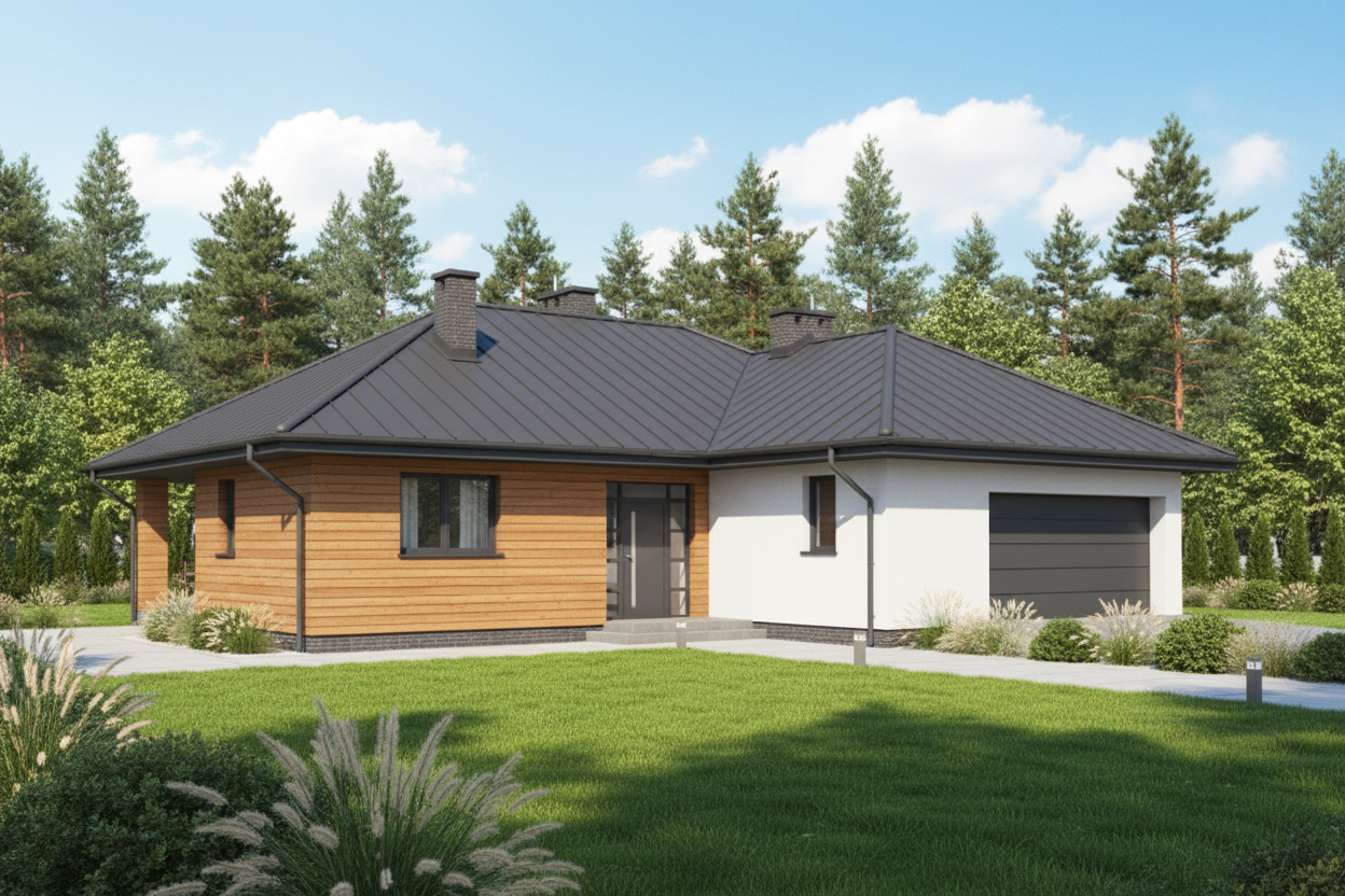 Projekt domu Murator Spokojna przystań - wariant III