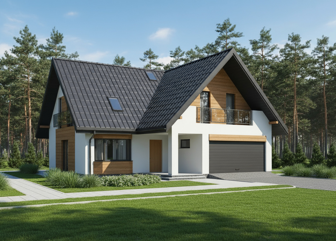 Projekt domu Murator Letni wieczór