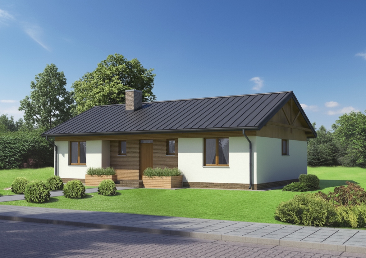 Projekt domu Murator Zielony ogród