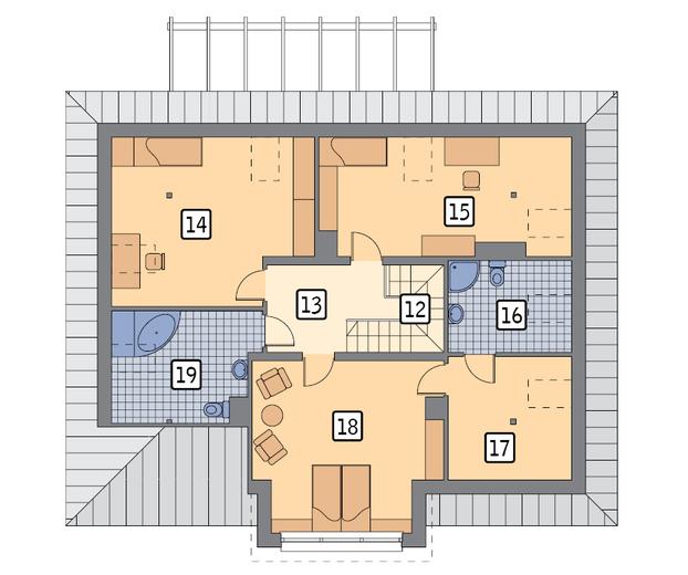 Ogród o zmierzchu - wariant I