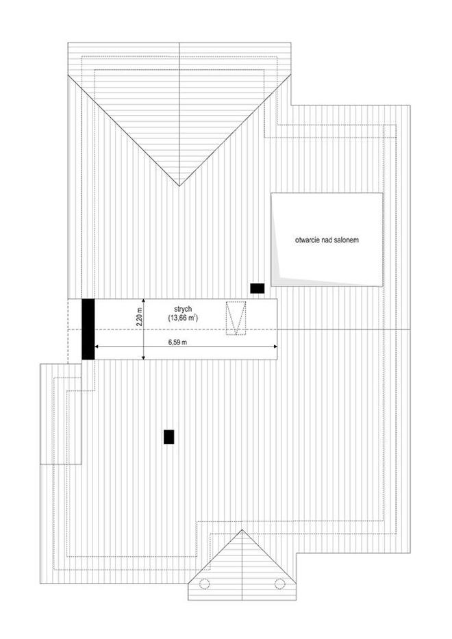 Parterowy Wąski wariant B