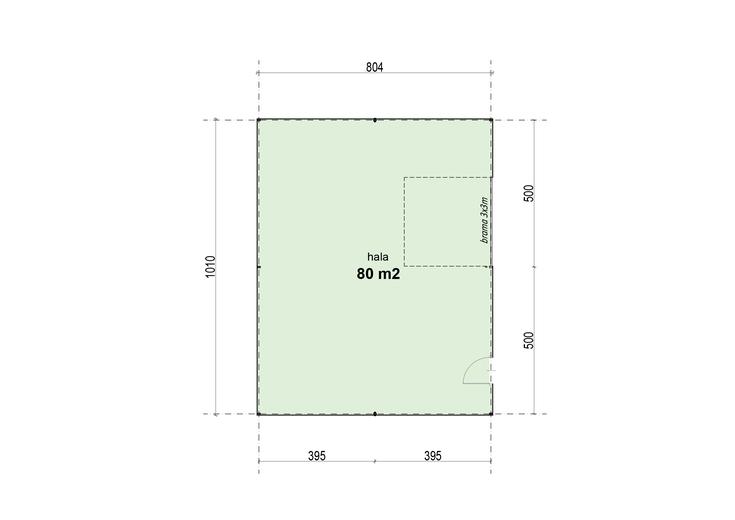 Hala 1 (w konstrukcji stalowej) MJSH1