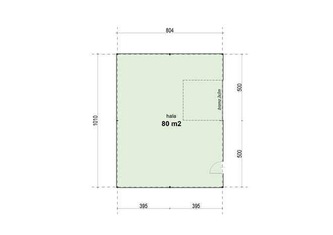 Hala 1 (w konstrukcji stalowej) MJSH1