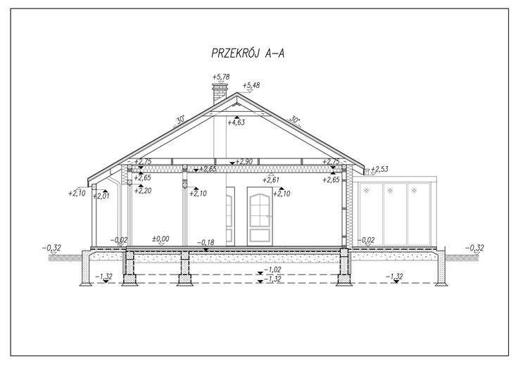 Pego C szkielet drewniany
