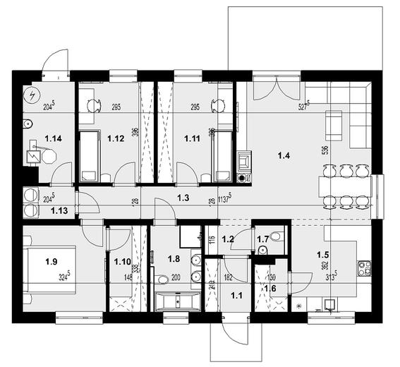 Parterowy klasyk 110