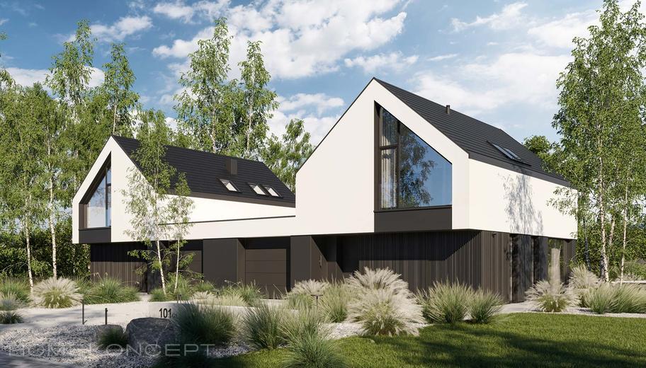 HOMEKONCEPT 101 G1 D (dwulokalowy)