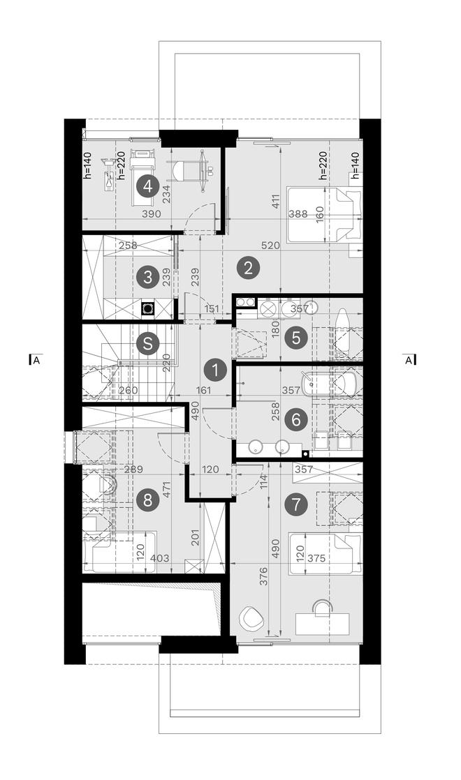 HOMEKONCEPT 130 wariant 1