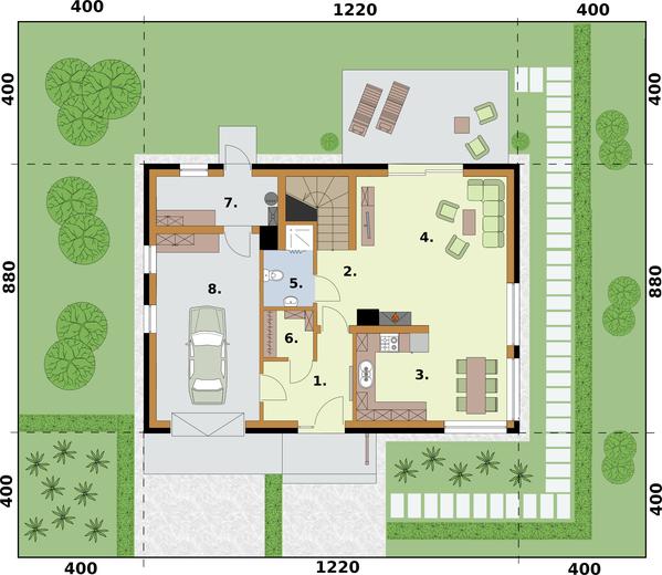 Rio 2 szkielet drewniany