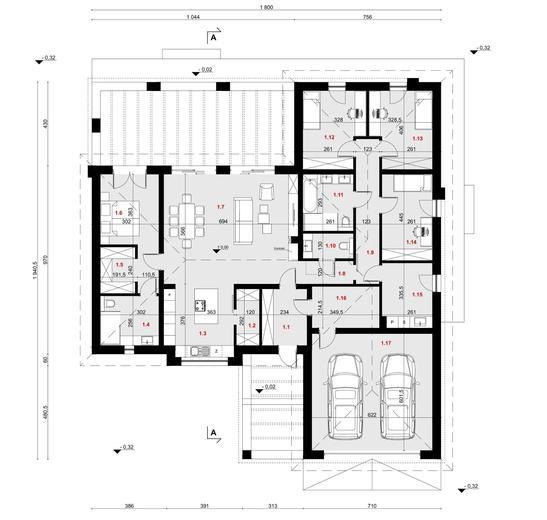 Projekt domu SP022 energo