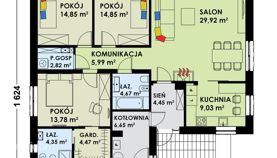 Projekt domu TK333